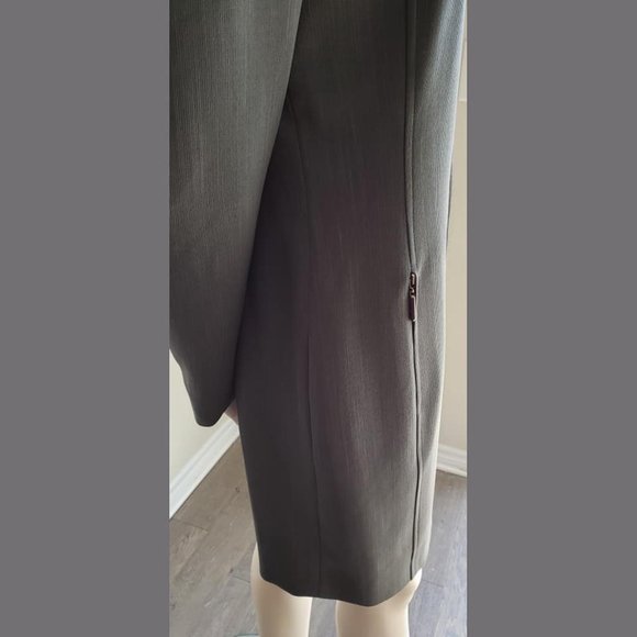 Vintage Taiga Paris Zip Front Dress - Picture 5 of 9